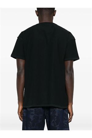 T-shirt in cotone nero PURPLE BRAND | P101JBEG424BLACK